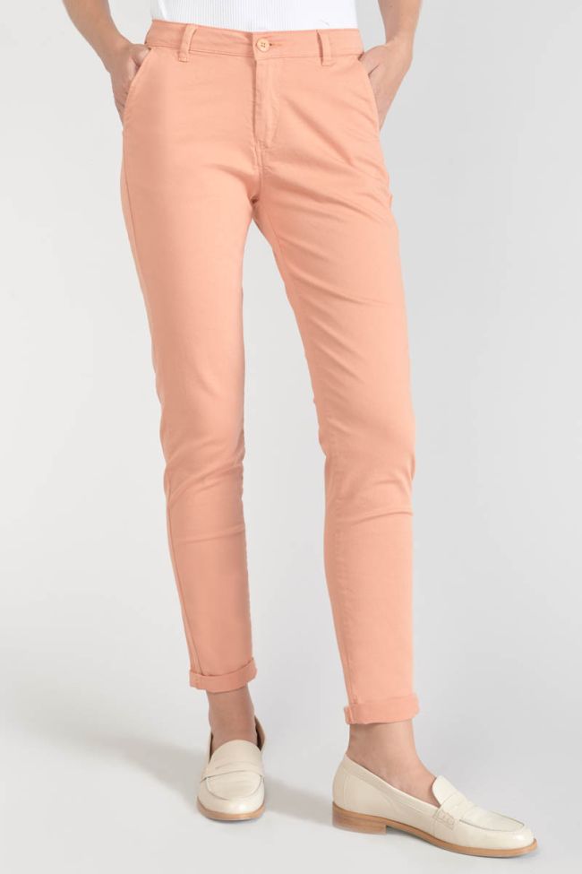 Pantalon chino Dyli3 pêche