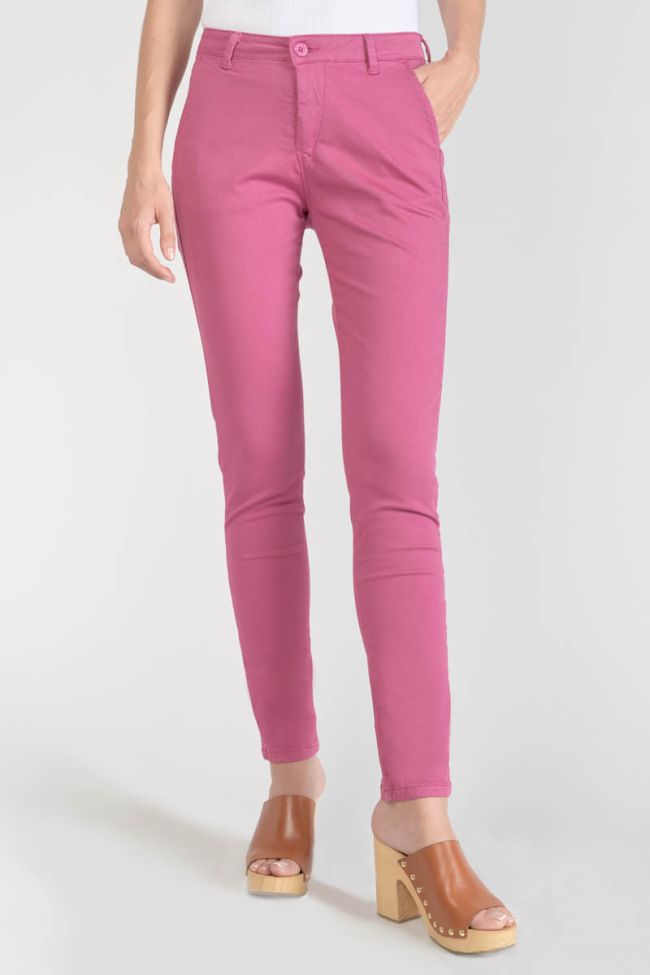 Pantalon chino Dyli3 fuchsia