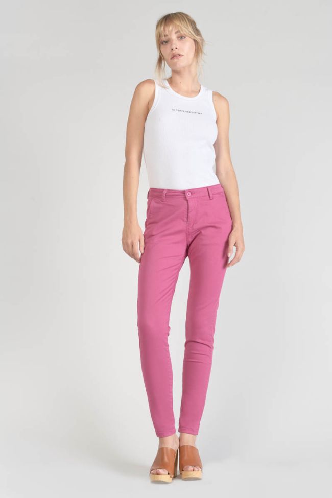 Pantalon chino Dyli3 fuchsia