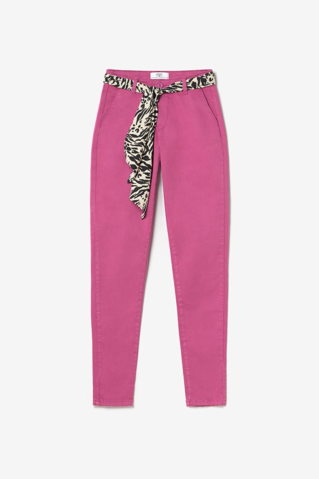 Pantalon chino Dyli3 fuchsia