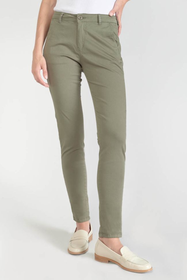 Pantalon chino Dyli3 kaki