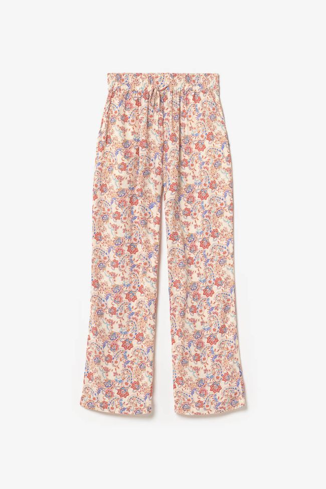 Pantalon Henel à motif cachemire