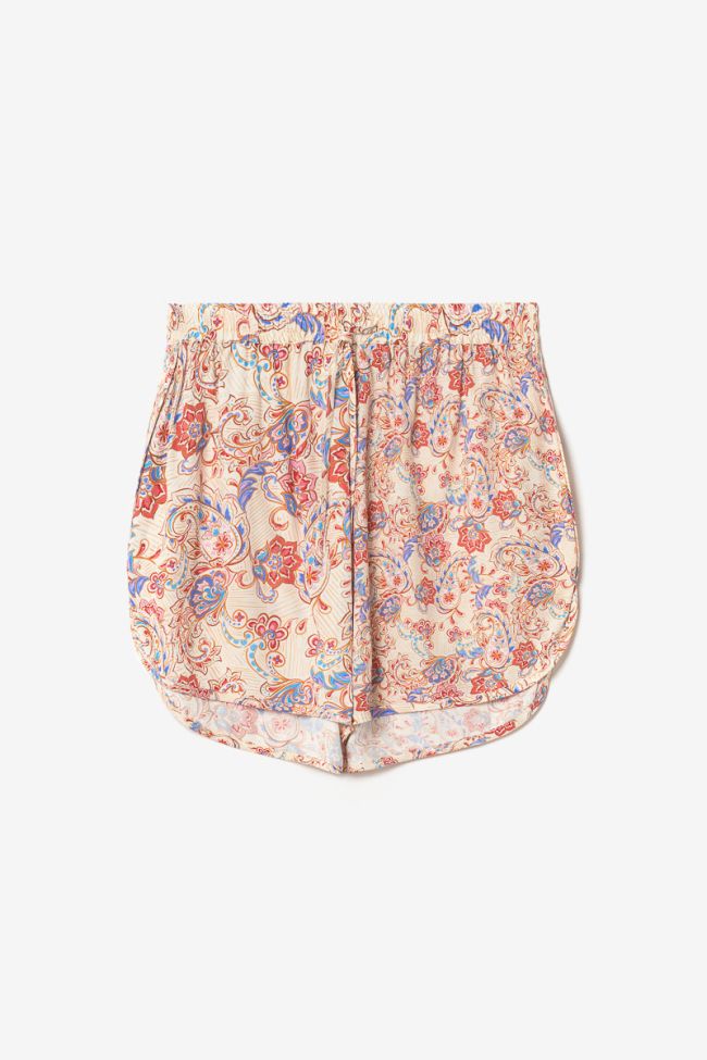 Short Ligann à motif cachemire