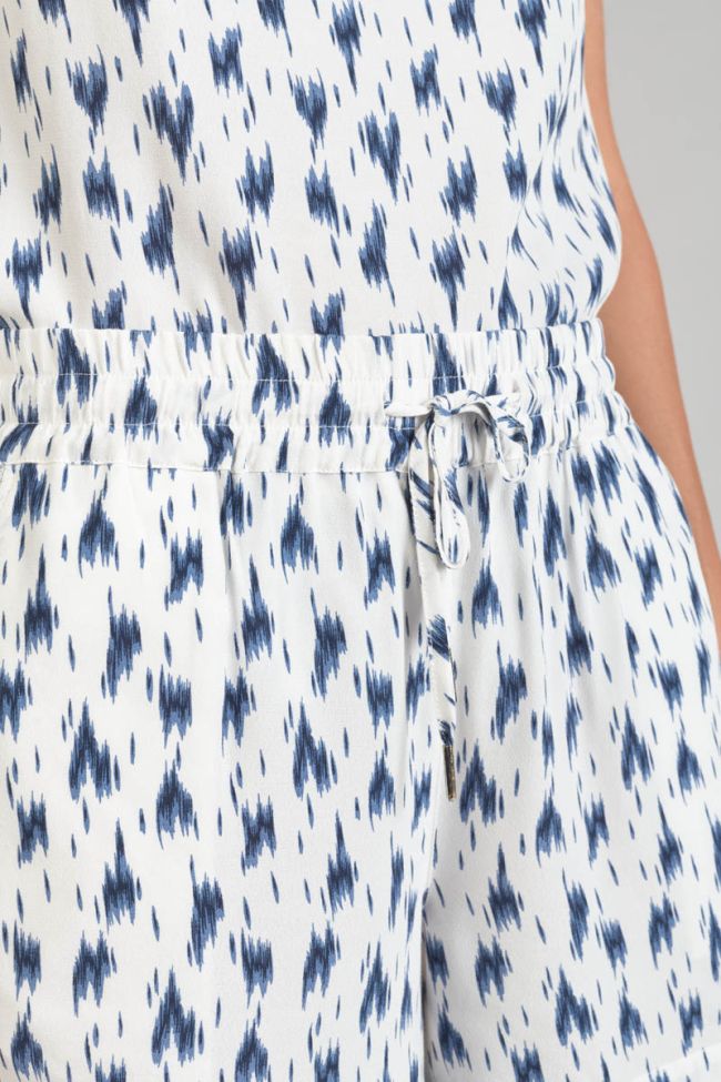 Short Nuria tie and dye bleu