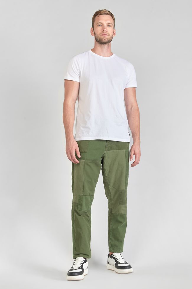 Pantalon loose Mister kaki vert