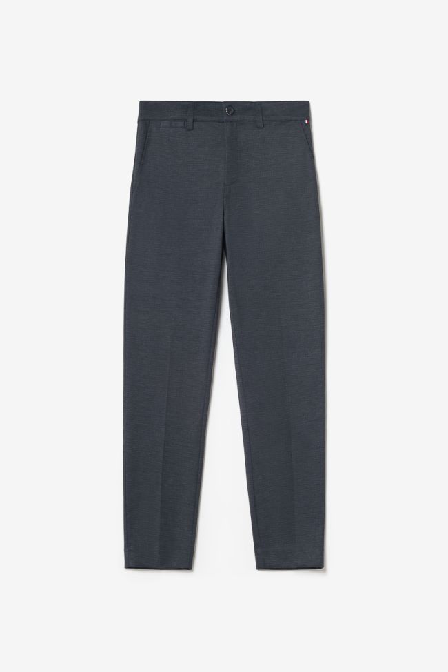 Pantalon Rolt noir chiné bleu