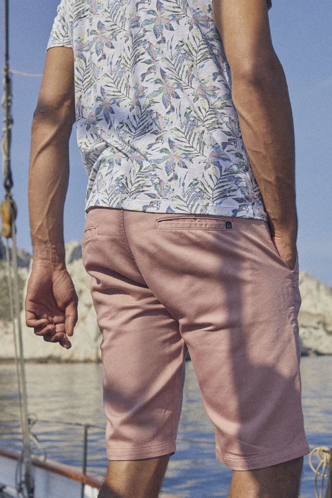 Bermuda chino Jogg Swoop vieux rose