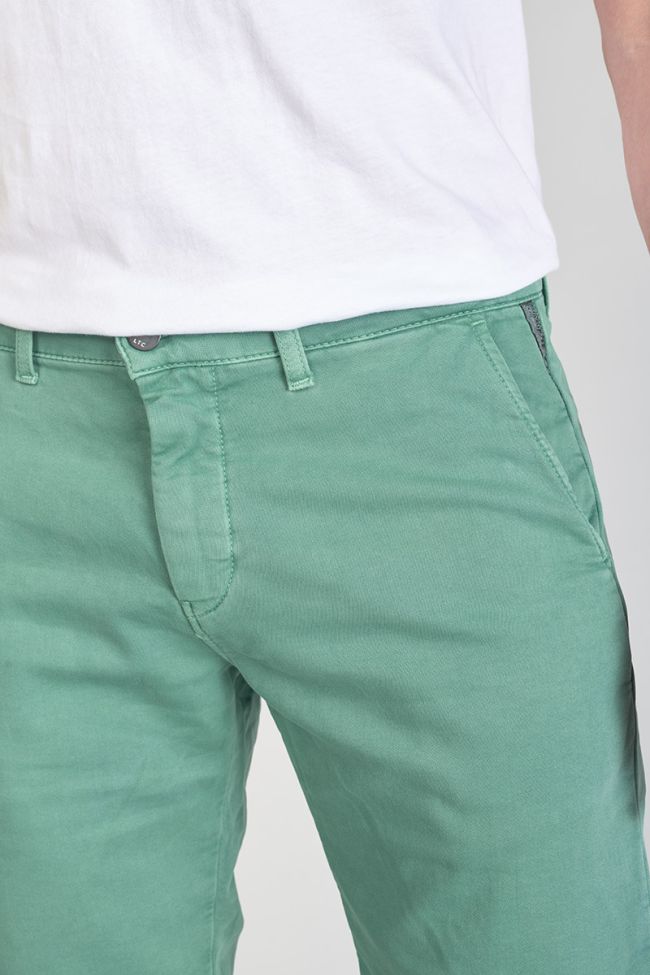 Bermuda chino Jogg Swoop vert d'eau
