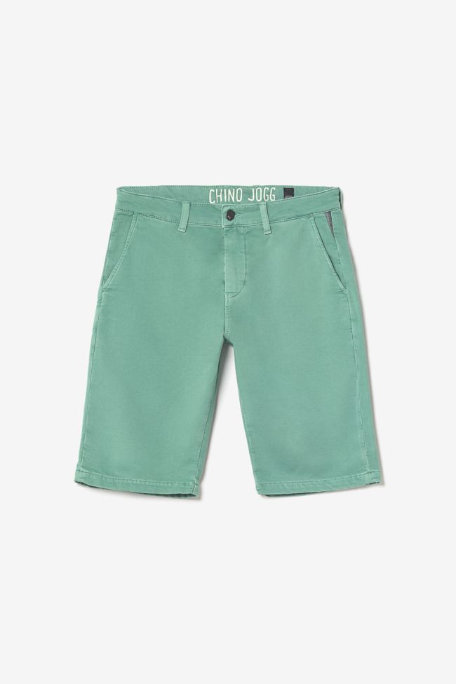 Bermuda chino Jogg Swoop vert d'eau