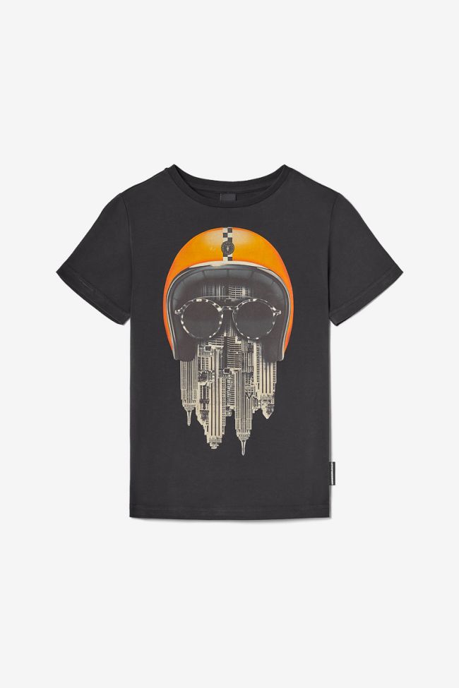 T-shirt Backibo noir imprimé