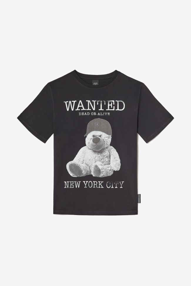 T-shirt Gaspabo noir imprimé