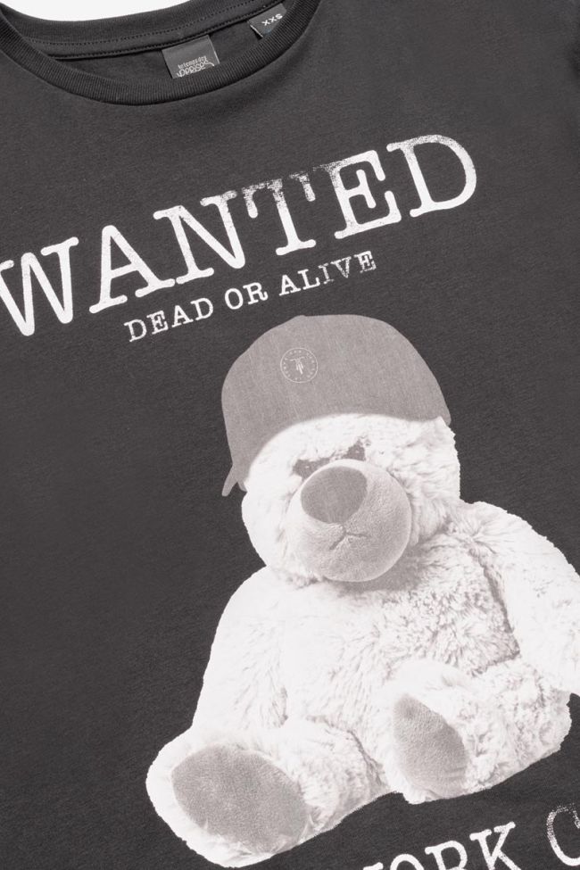 T-shirt Gaspabo noir imprimé