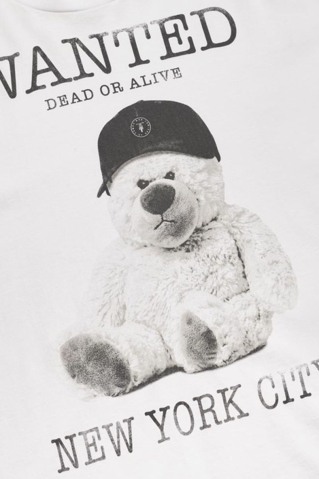 T-shirt Gaspabo blanc imprimé