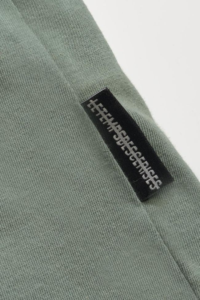 T-shirt Kariabo vert imprimé