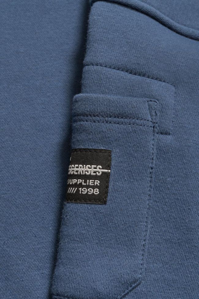 Sweat Leonbo bleu océan