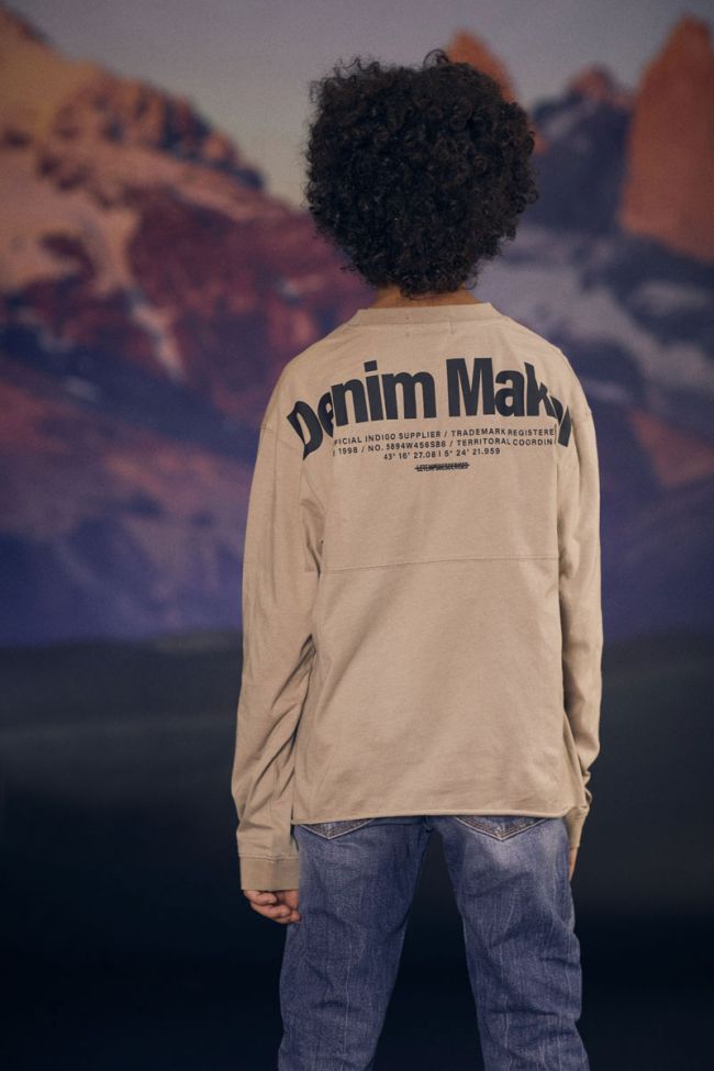 T-shirt manches longues Lynnbo beige