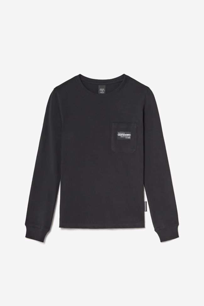 T-shirt manches longues Teobo noir