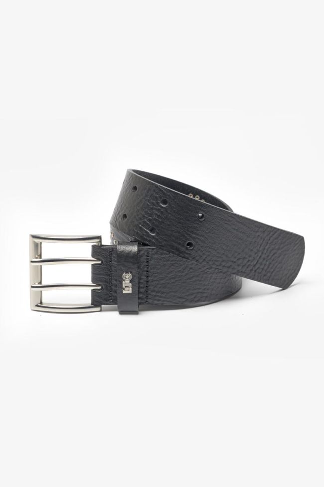 Ceinture Clouty en cuir noir clouté