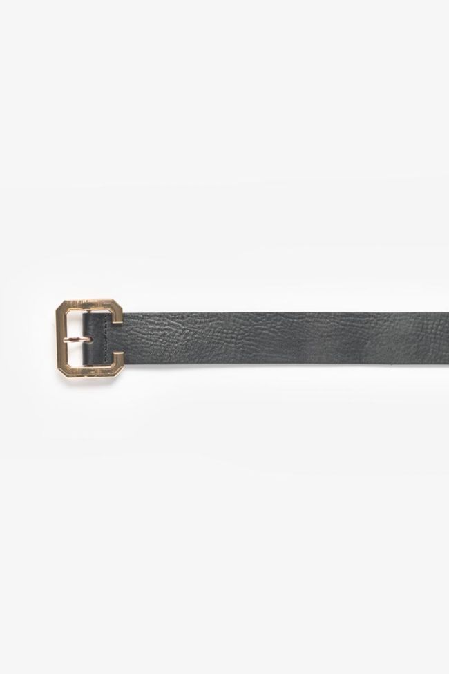 Ceinture Julia en cuir noir