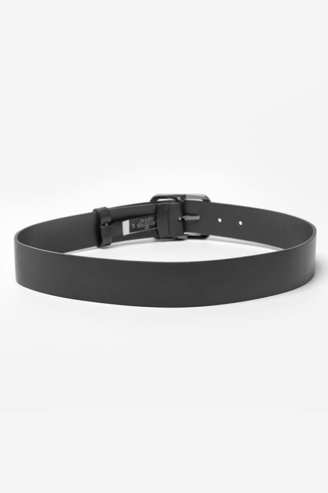 Ceinture Onis en cuir noir
