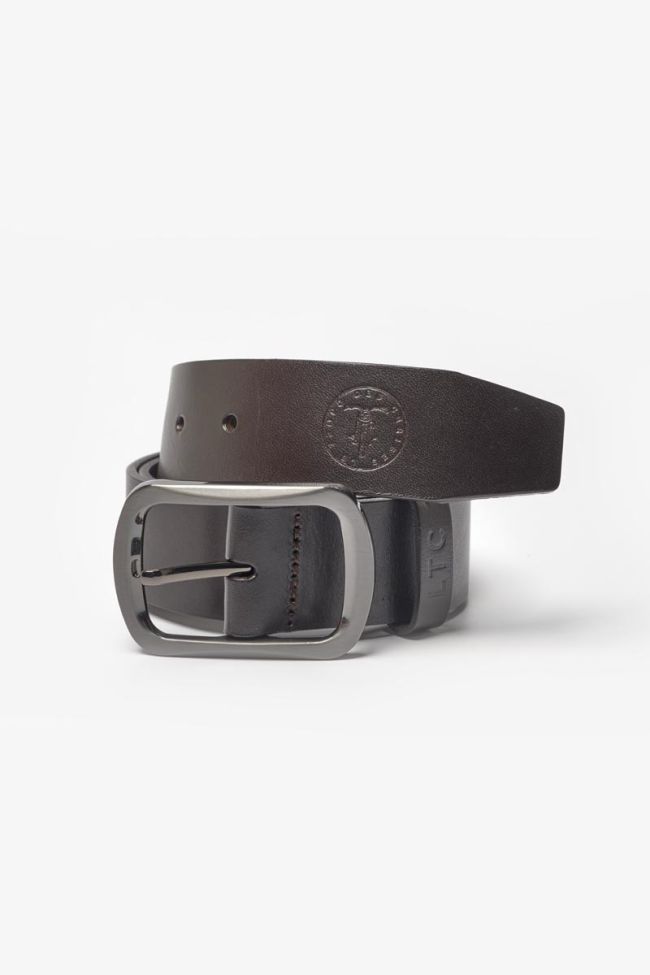 Ceinture Onis en cuir marron