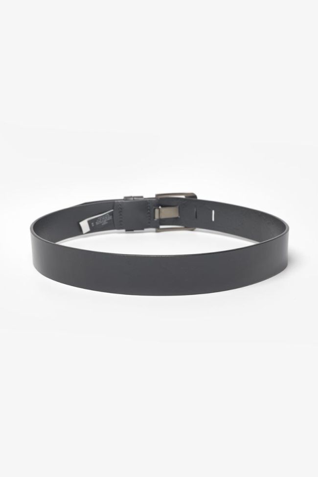 Ceinture Ostra en cuir noir