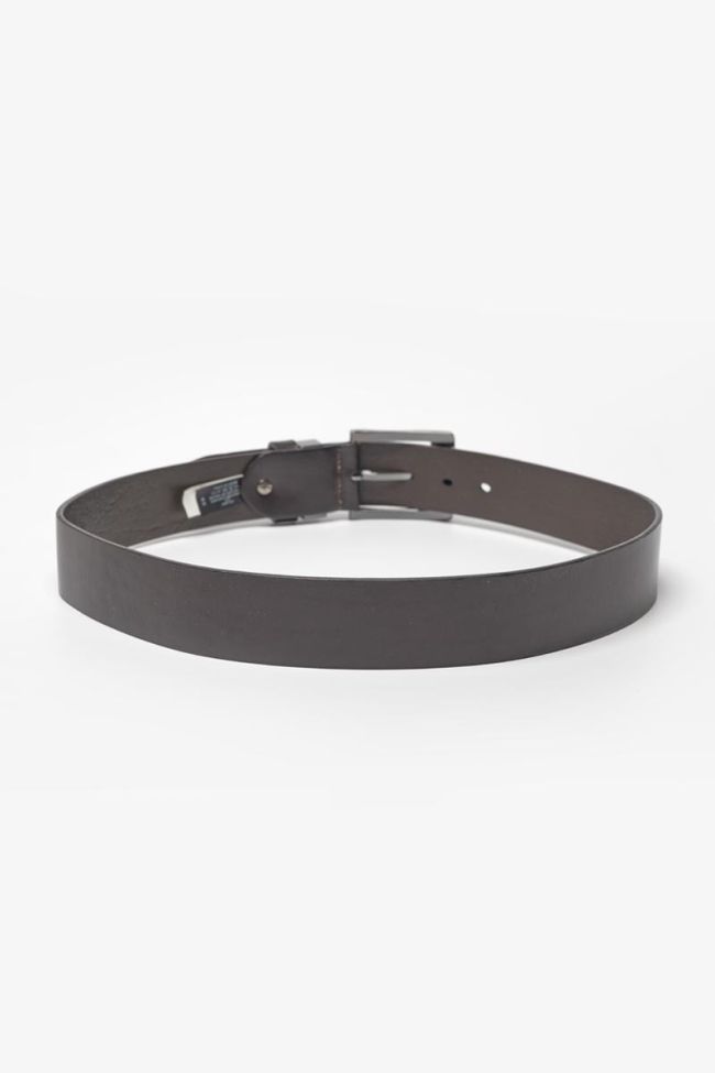 Ceinture Pegas en cuir marron