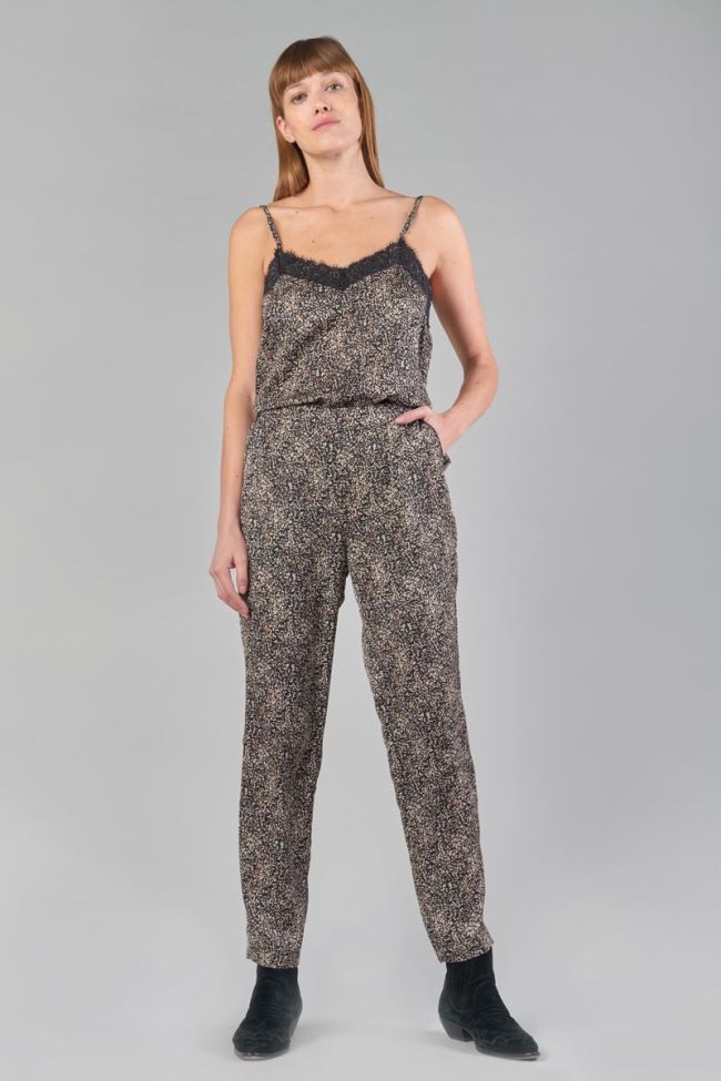 Caraco Aneto noir à motif