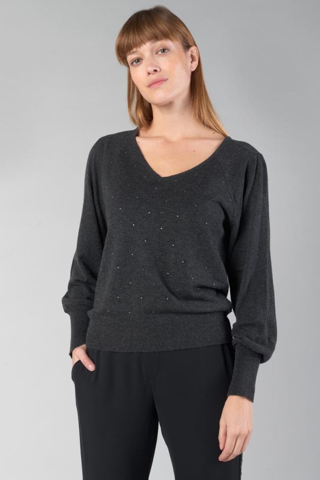 Pull Anya gris foncé