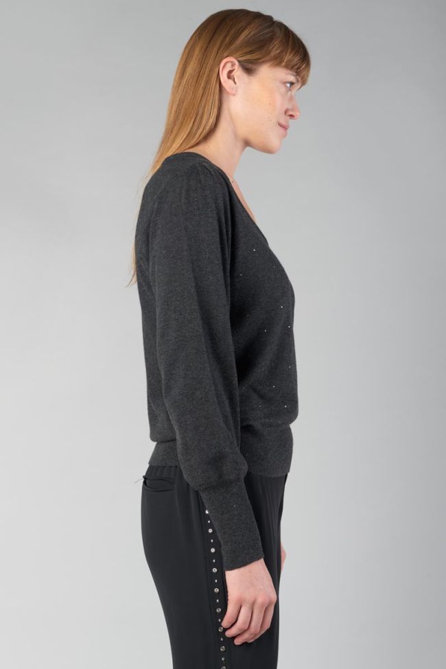 Pull Anya gris foncé