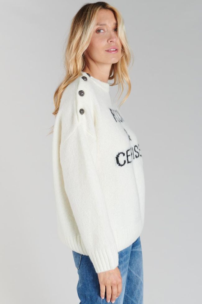 Pull Chany crème