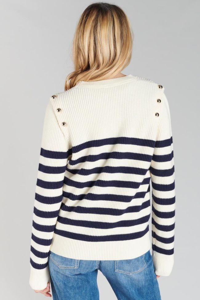 Pull Fania marinière