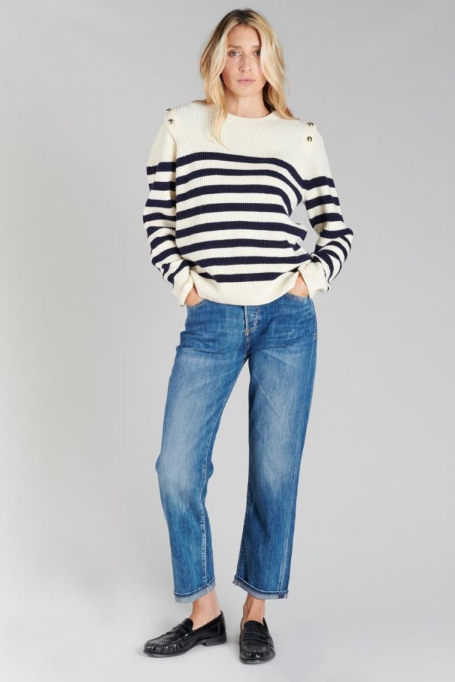 Pull Fania marinière