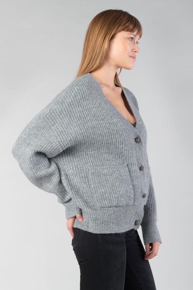 Cardigan Huna gris