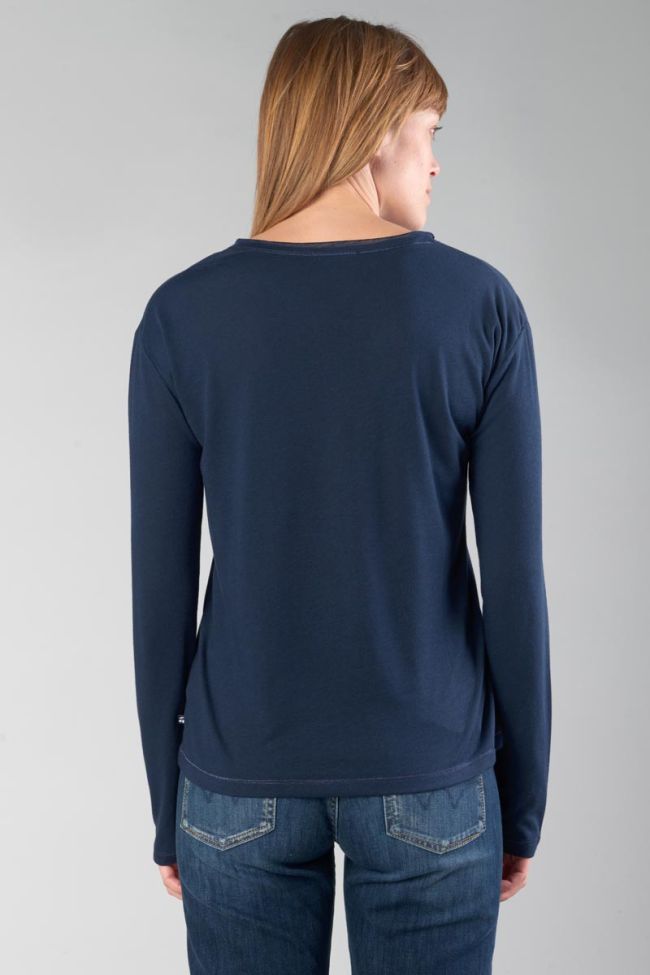 T-shirt manches longues Longvtra bleu nuit