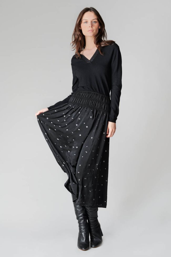 Jupe longue Mag noire