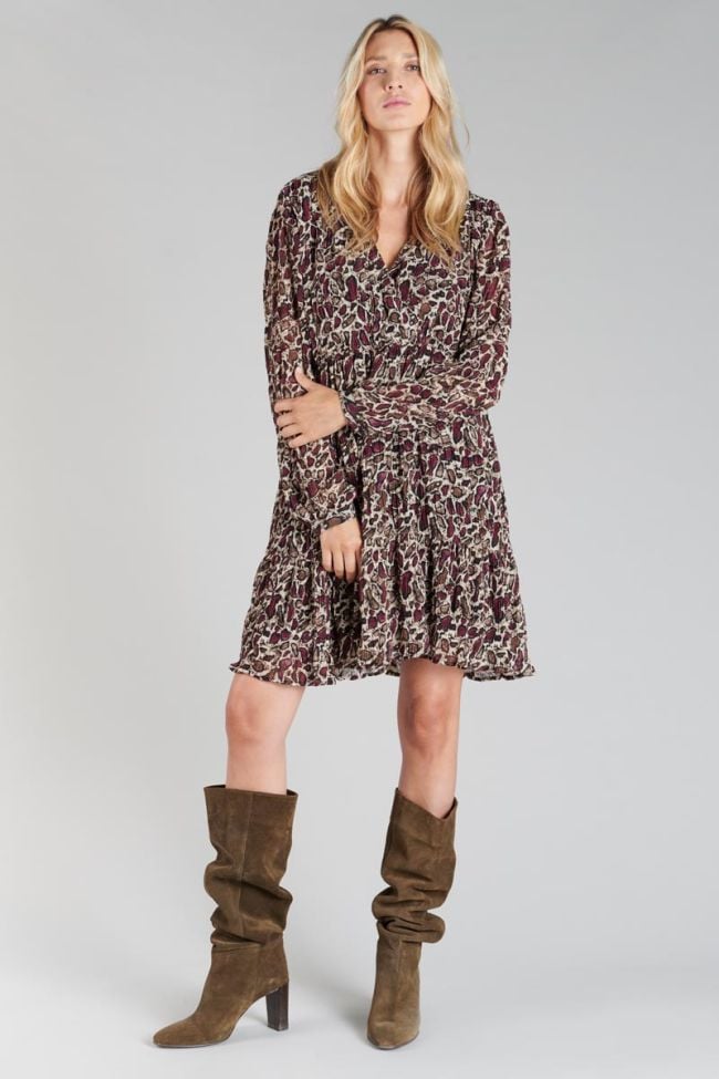 Robe Mihabel à motif serpent