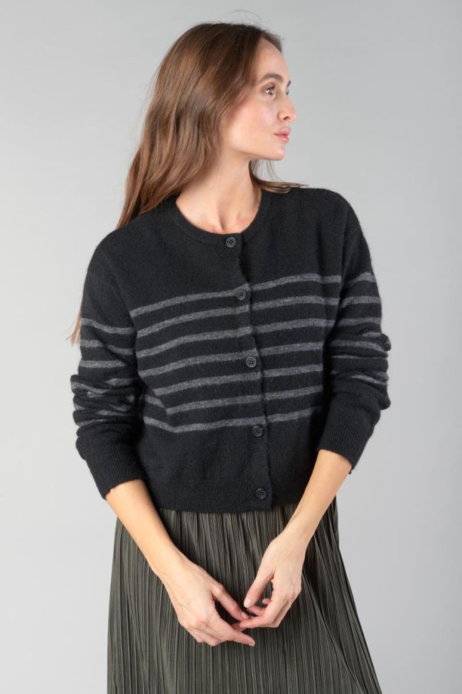 Cardigan Morka en laine mélangée