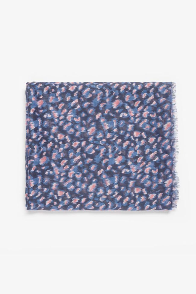 Foulard Nerea à motif léopard