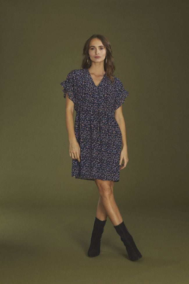 Robe Paola à motif léopard