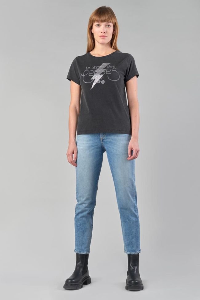 T-shirt Tonito noir imprimé