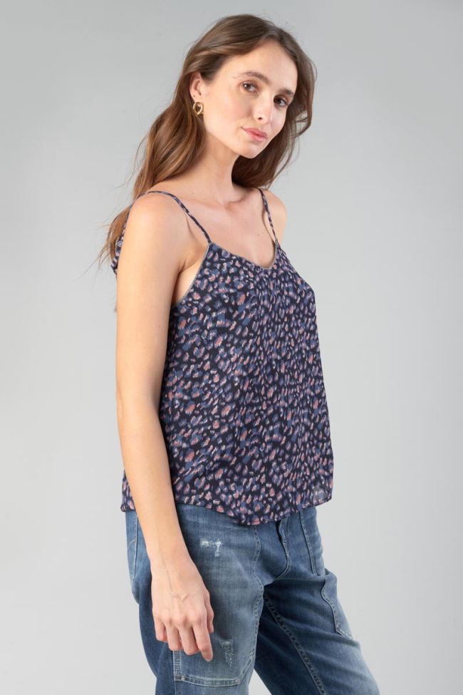 Caraco Vega à motif léopard