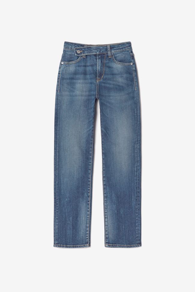 Jeans 400/14 mom Basic taille haute 7/8ème bleu N°2