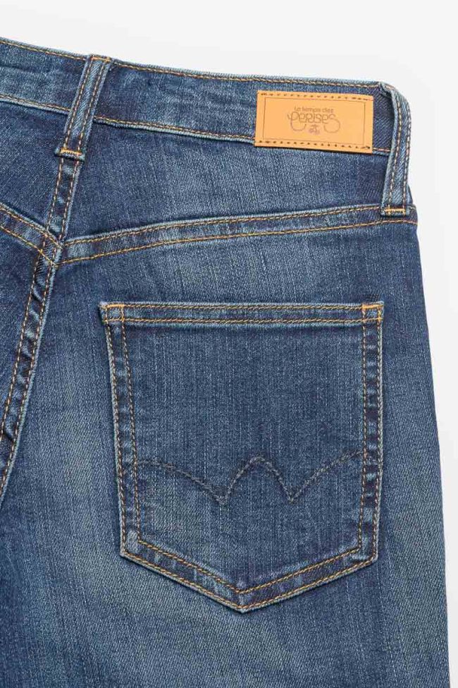 Jeans 400/14 mom Basic taille haute 7/8ème bleu N°2