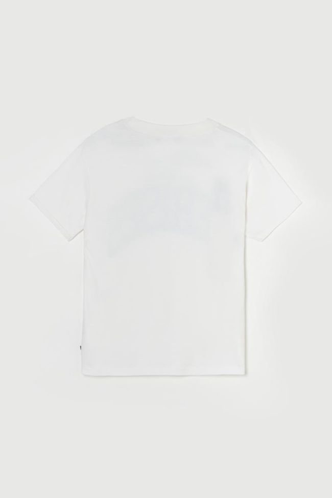T-shirt Claudegi blanc imprimé