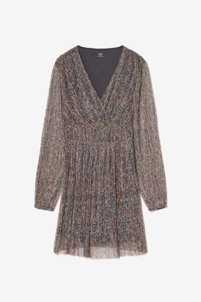 Robe Kodigi à motif cachemire irisée