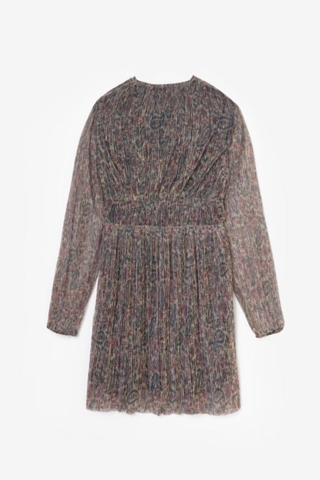 Robe Kodigi à motif cachemire irisée