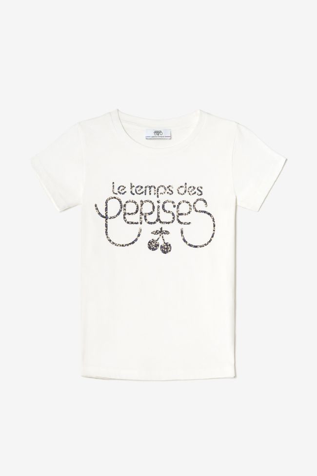 T-shirt Mamougi écru imprimé