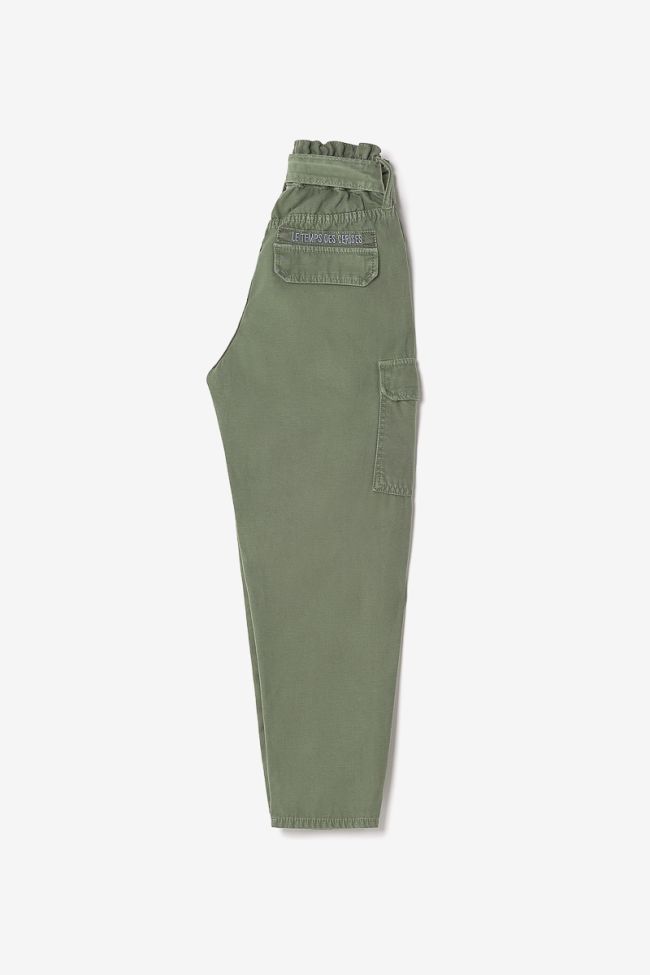 Pantalon cargo Mila kaki