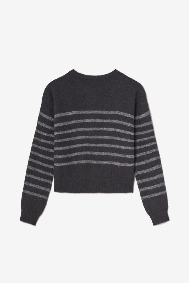 Cardigan Morkagi en laine alpaga mélangée